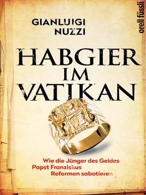 cover image of Habgier im Vatikan